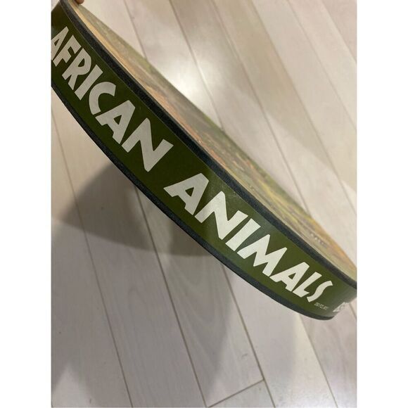 Vintage 1968 Springbok "AFRICAN ANIMALS" Wildlife COMPLETE Circular Puzzle 6012 - Picture 4 of 6